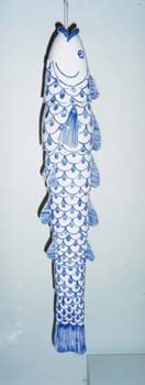 Blue Fish Windchime (2)